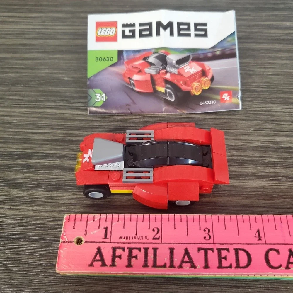 LOOSE LEGO Games: 2K Drive Aquadirt Racer - 61 Piece 3-in-1 Building Set #30630
